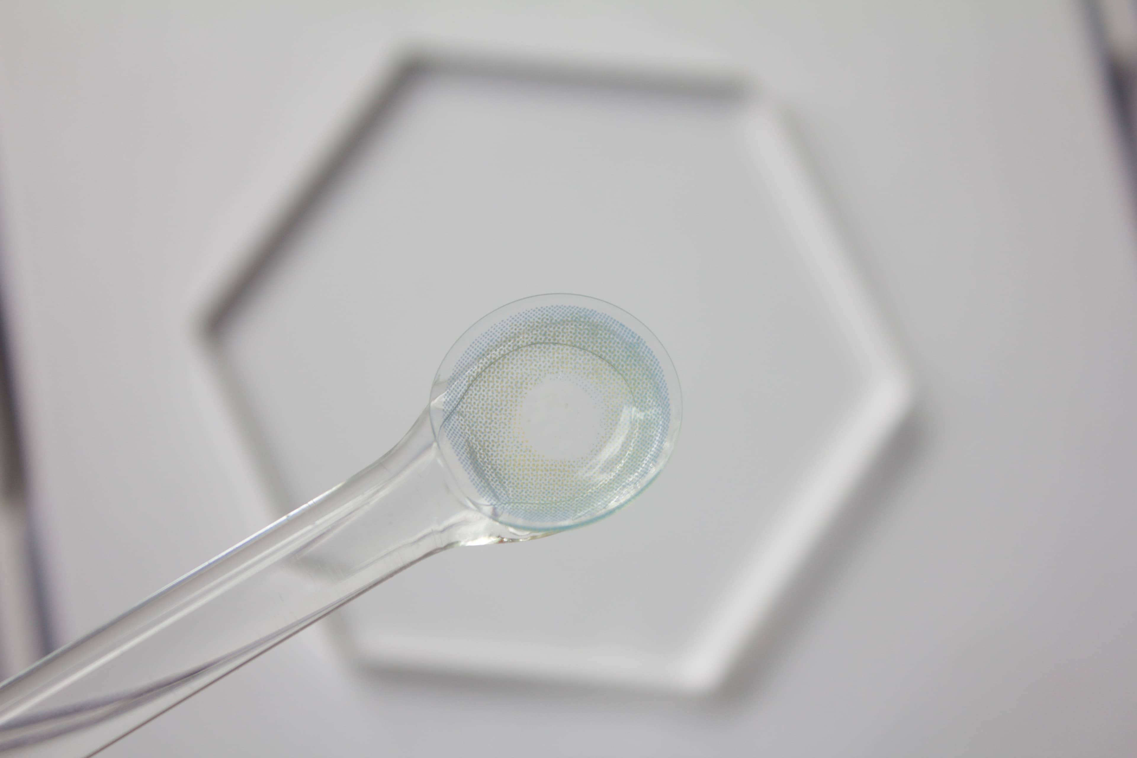 Glitzlens Neth น้ำเงิน — คอนแทคเลนส์สี ซิลิโคนไฮโดรเจล รายเดือน